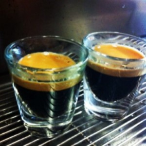 barista espresso shots